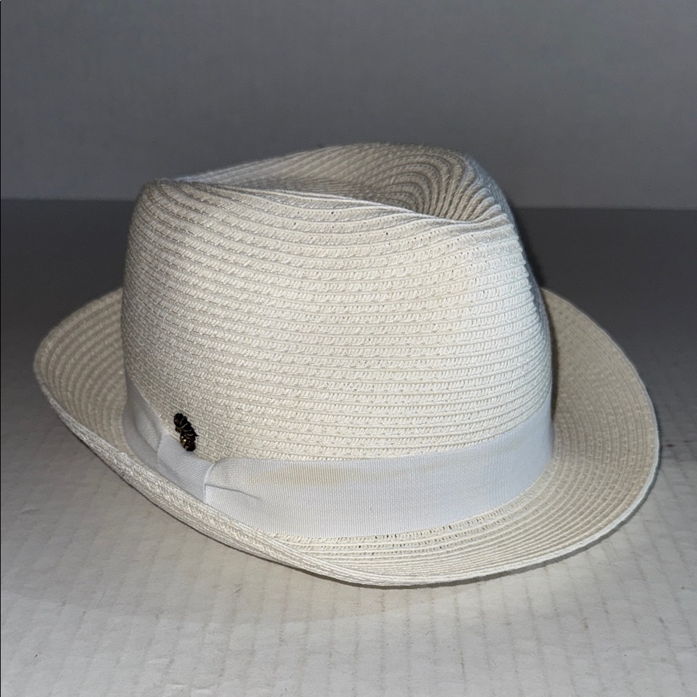 Tommy Bahama White Fedora Hat